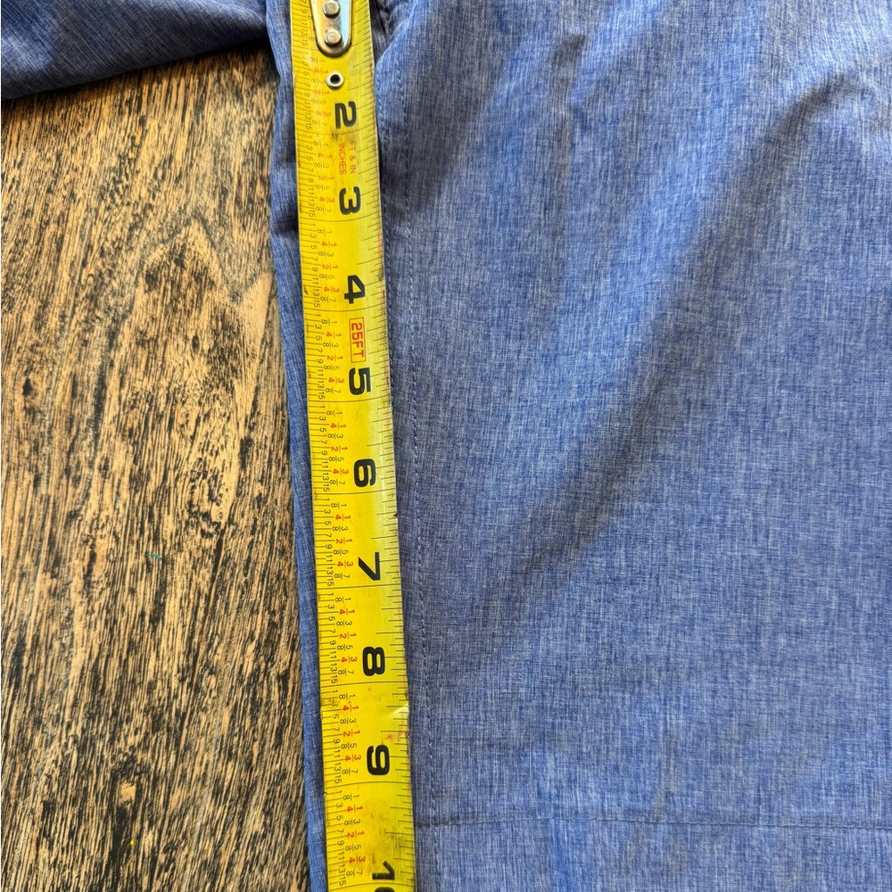 Coolkeep golf Blue Flat Front Men's Shorts - Picture 4 of 7